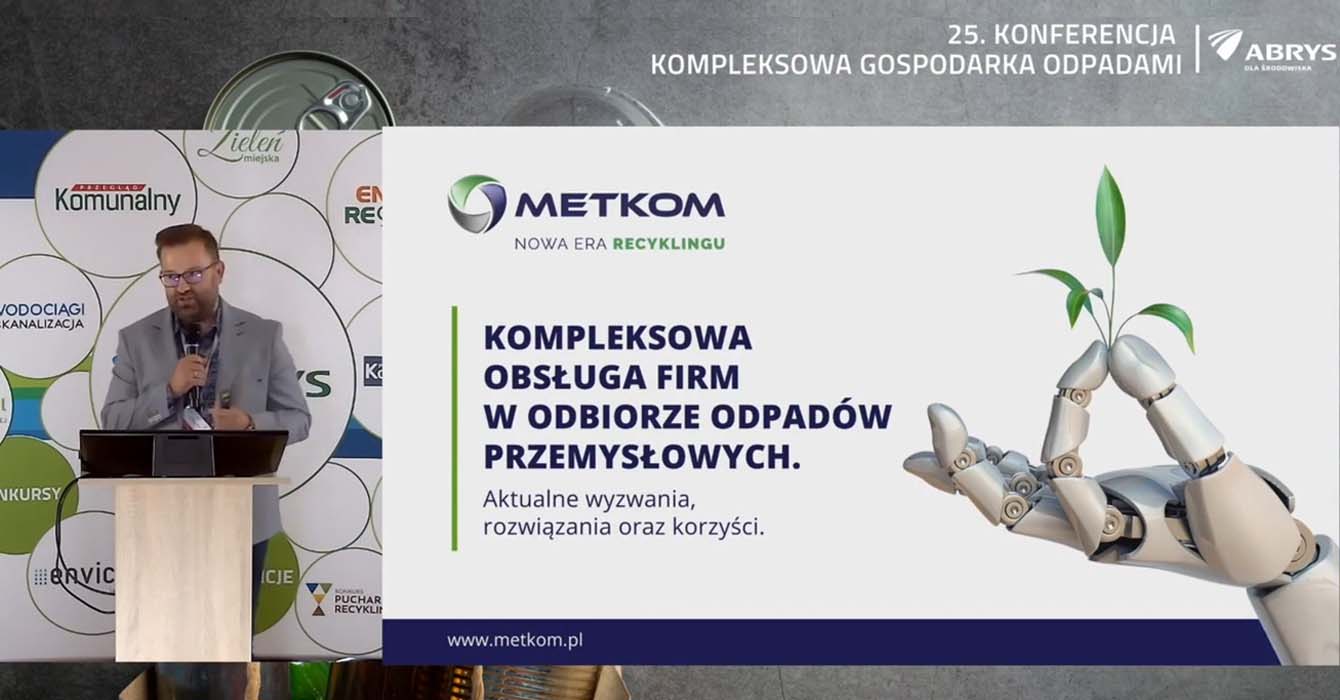 Kompleksowa Gospodarka Odpadami Konferencja Prelekcja Metkom